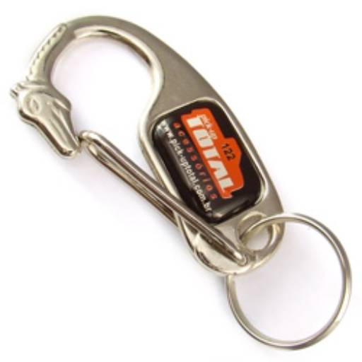 Chaveiros Mosquetões COD 122 - Cavalo - resina 2 lados em São José do Rio Preto, SP por Public Gráfica e Brindes