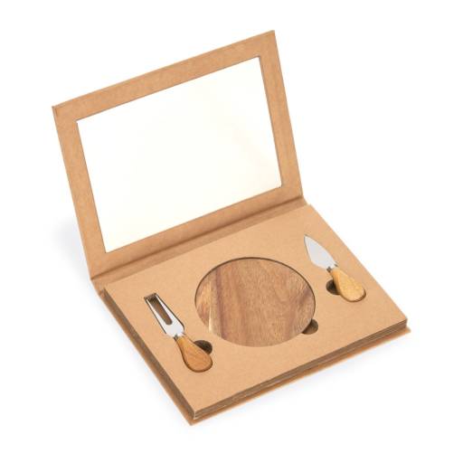 14319 Kit Queijo 3 Peças em São José do Rio Preto, SP por Public Gráfica e Brindes