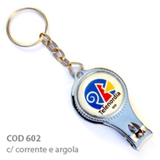 Chaveiros Utilitários COD 600 - Cortador de Unha + Abridor - Resina 1 lado em São José do Rio Preto, SP por Public Gráfica e Brindes