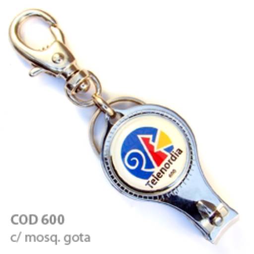 Chaveiros Utilitários COD 600 - Cortador de Unha + Abridor - Resina 1 lado em São José do Rio Preto, SP por Public Gráfica e Brindes