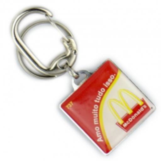 Chav. Chapinha Metálica COD 737 - C18 Quadrada em São José do Rio Preto, SP por Public Gráfica e Brindes