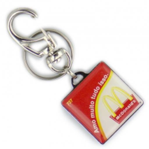 Chav. Chapinha Metálica COD 737 - C18 Quadrada em São José do Rio Preto, SP por Public Gráfica e Brindes