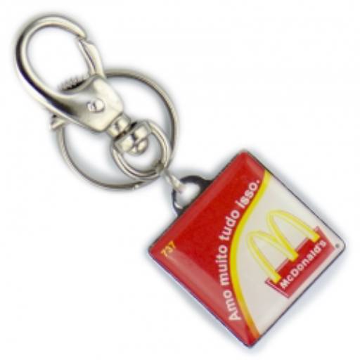 Chav. Chapinha Metálica COD 737 - C18 Quadrada em São José do Rio Preto, SP por Public Gráfica e Brindes