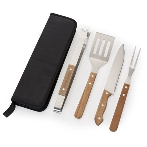 12462 Kit Churrasco 4 peças em São José do Rio Preto, SP por Public Gráfica e Brindes