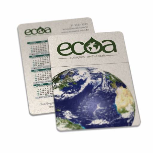 CALENDÁRIO DE BOLSO RECICLATO 250G SEM VERNIZ em São José do Rio Preto, SP por Public Gráfica e Brindes