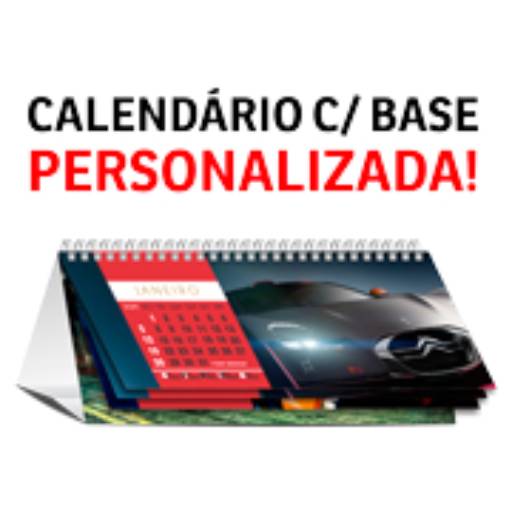 CALENDÁRIO DE MESA WIRE O COM 12 PÁG E BASE PERSONALIZADA em São José do Rio Preto, SP por Public Gráfica e Brindes