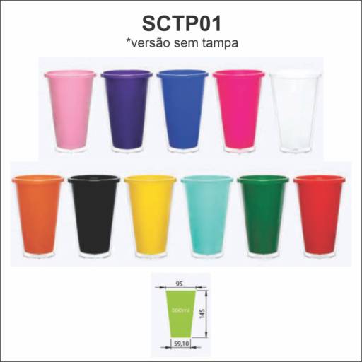 Copo Duplo Click em São José do Rio Preto, SP por Public Gráfica e Brindes