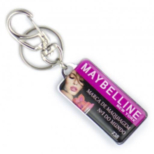 Chav. Chapinha Metálica COD 738 - C3 Retangular  em São José do Rio Preto, SP por Public Gráfica e Brindes