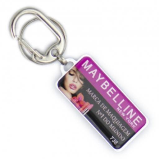 Chav. Chapinha Metálica COD 738 - C3 Retangular  em São José do Rio Preto, SP por Public Gráfica e Brindes