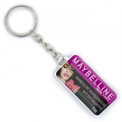 Chav. Chapinha Metálica COD 738 - C3 Retangular  em São José do Rio Preto, SP por Public Gráfica e Brindes