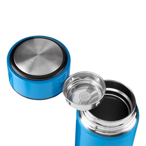 14703 Garrafa Inox 450 ml com Infusor em São José do Rio Preto, SP por Public Gráfica e Brindes