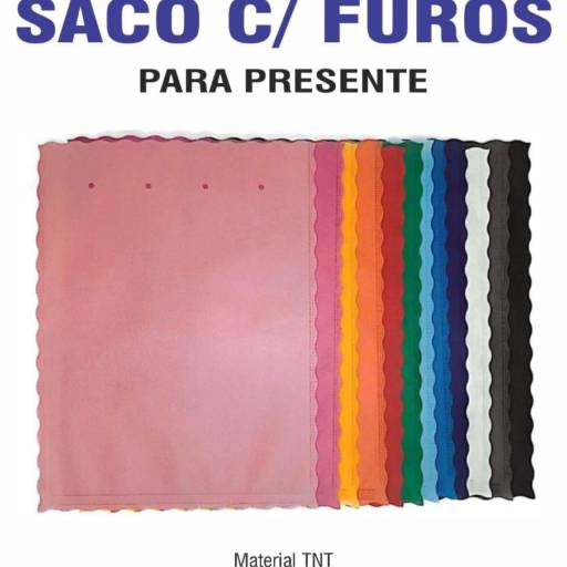 Sacola Saco para presente  em São José do Rio Preto, SP por Public Gráfica e Brindes