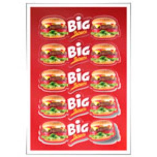 ADESIVO FOLHA 330X480MM COM CORTE ESPECIAL em São José do Rio Preto, SP por Public Gráfica e Brindes