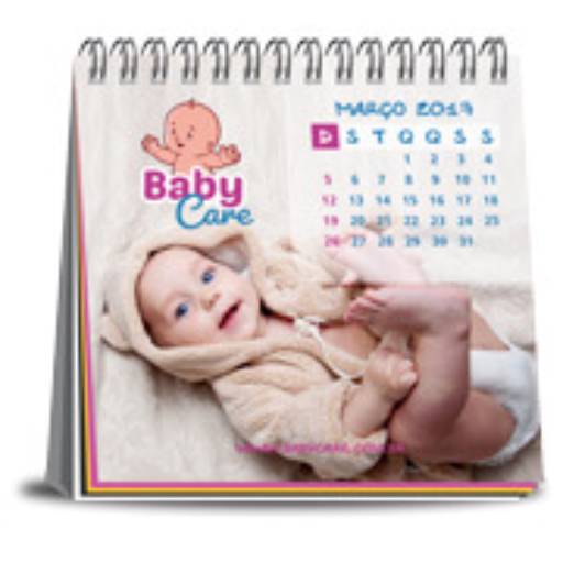 CALENDÁRIO DE MESA WIRE O COM 12 PAGINAS em São José do Rio Preto, SP por Public Gráfica e Brindes