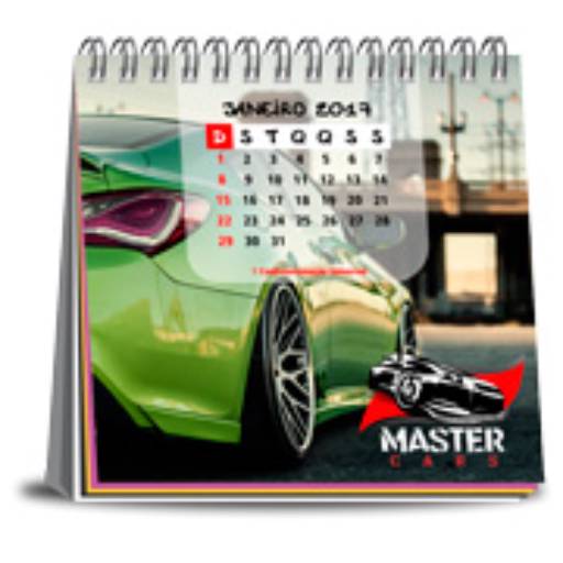 CALENDÁRIO DE MESA WIRE O COM 12 PAGINAS em São José do Rio Preto, SP por Public Gráfica e Brindes