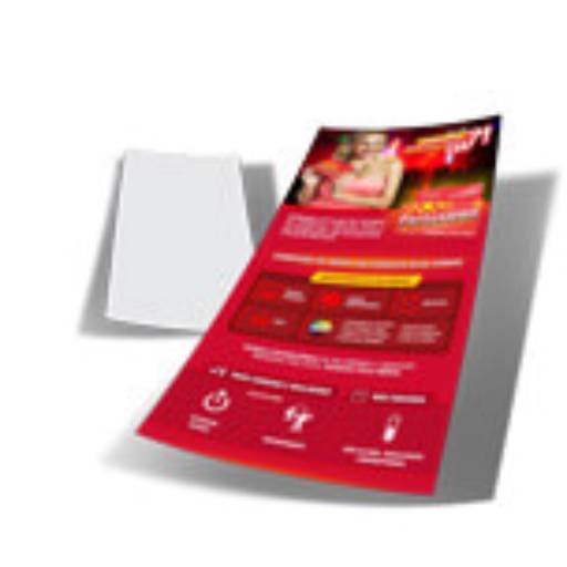 PANFLETOS, FLYERS E FOLHETOS APERGAMINHADO 240G em São José do Rio Preto, SP por Public Gráfica e Brindes