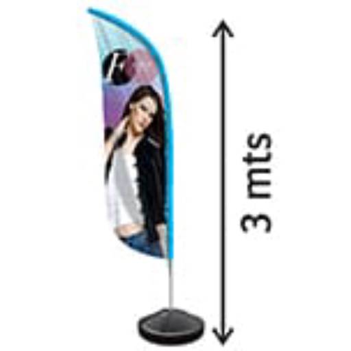 Wind Banner em São José do Rio Preto, SP por Public Gráfica e Brindes