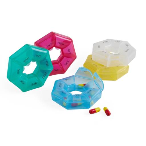 06019 Porta Comprimidos Semanal em São José do Rio Preto, SP por Public Gráfica e Brindes