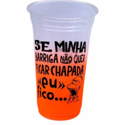 COPO PP DESCARTÁVEL DEGRADÊ - 1 COR