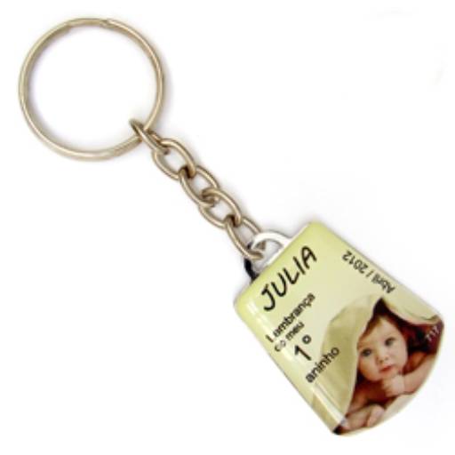 Chav. Chapinha Metálica COD 717 - Chapinha Sino em São José do Rio Preto, SP por Public Gráfica e Brindes