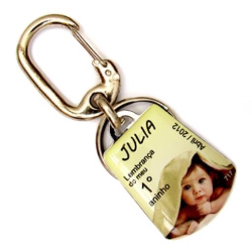 Chav. Chapinha Metálica COD 717 - Chapinha Sino em São José do Rio Preto, SP por Public Gráfica e Brindes