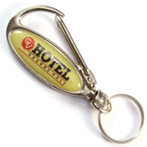 Chaveiros Mosquetões COD 106 - Anzol 2 - resina 2 lados em São José do Rio Preto, SP por Public Gráfica e Brindes