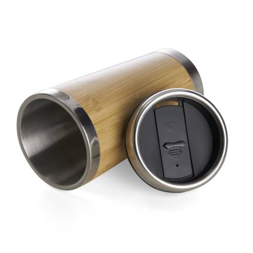 18644 Copo Bambu 500ml em São José do Rio Preto, SP por Public Gráfica e Brindes