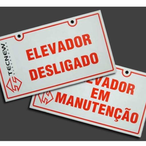 Etiquetas de Elevadores em São José do Rio Preto, SP por Public Gráfica e Brindes