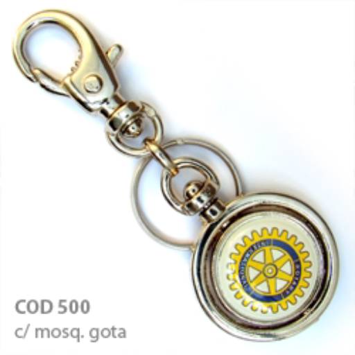 Chav. Medalha ou Pingente COD 500 - Giratório Redondo em São José do Rio Preto, SP por Public Gráfica e Brindes