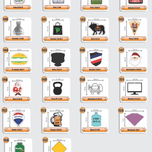 Aromatiza Car Personalizado - Múltiplo de 100 em São José do Rio Preto, SP por Public Gráfica e Brindes