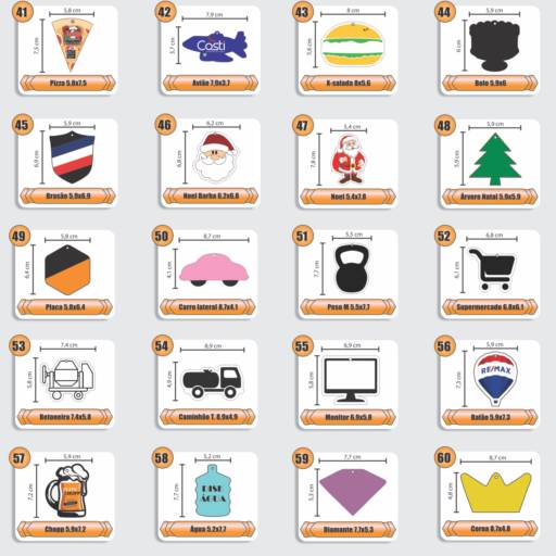 Aromatiza Car Personalizado - Múltiplo de 100 em São José do Rio Preto, SP por Public Gráfica e Brindes