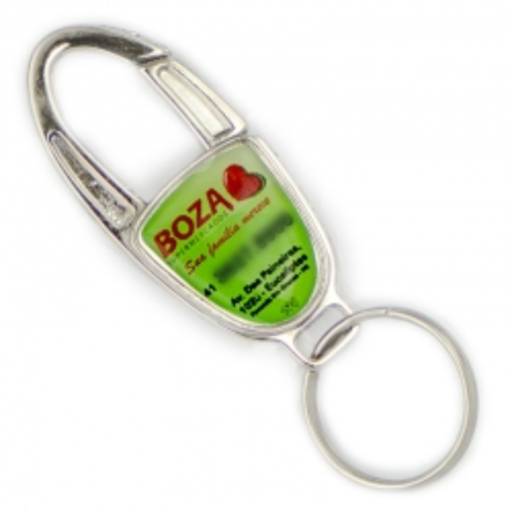 Chaveiros Mosquetões COD 138 - Mosquetão - resina 2 lados em São José do Rio Preto, SP por Public Gráfica e Brindes