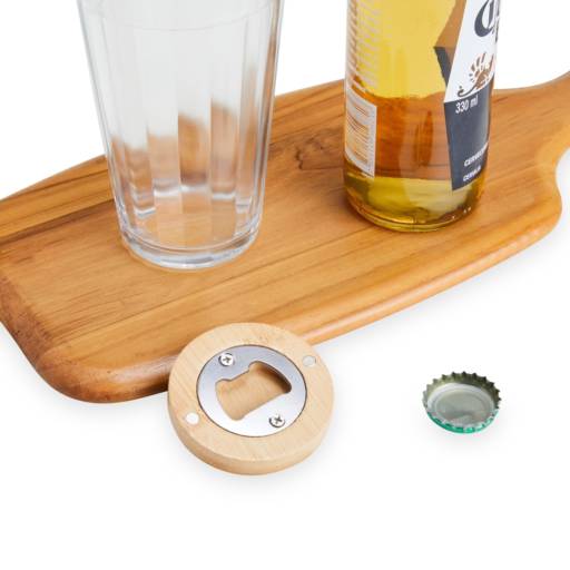 06385 Abridor de Garrafa Bambu em São José do Rio Preto, SP por Public Gráfica e Brindes