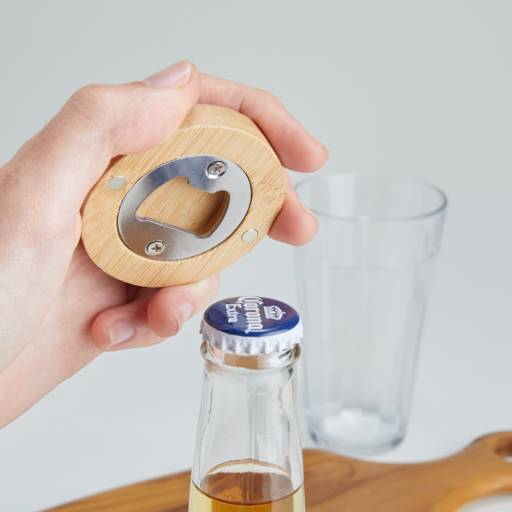 06385 Abridor de Garrafa Bambu em São José do Rio Preto, SP por Public Gráfica e Brindes