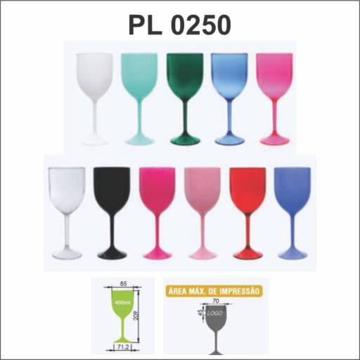Taça Bordô 400ml em São José do Rio Preto, SP por Public Gráfica e Brindes