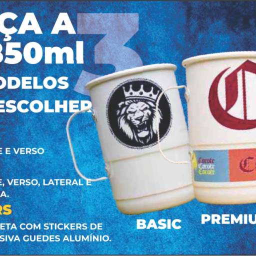 Canecas de alumínio em São José do Rio Preto, SP por Public Gráfica e Brindes