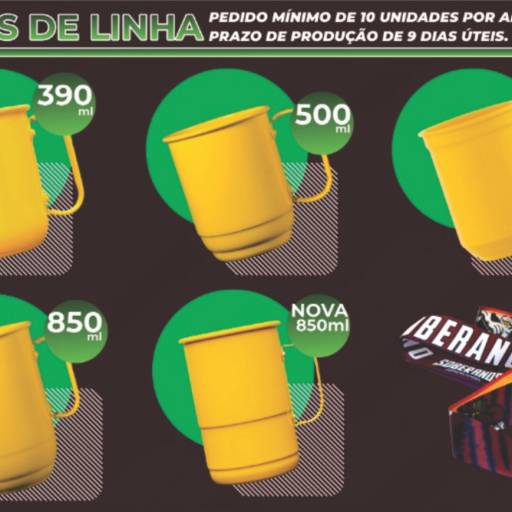 Canecas de alumínio em São José do Rio Preto, SP por Public Gráfica e Brindes