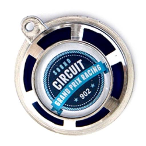 Chaveiros Plásticos COD 902 - Alto Falante Prata em São José do Rio Preto, SP por Public Gráfica e Brindes