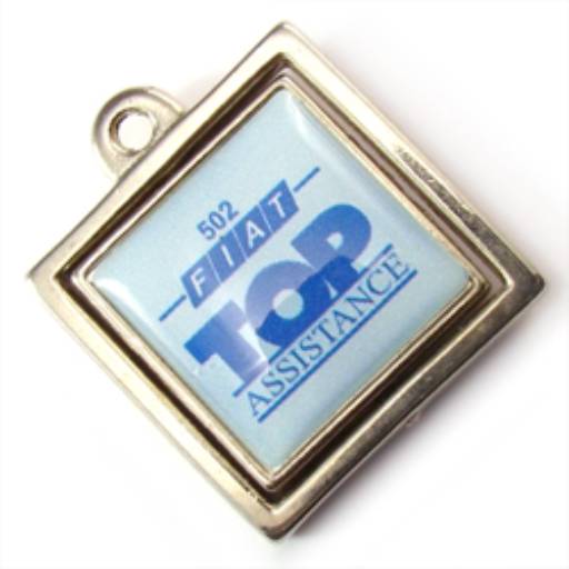 Chav. Medalha ou Pingente COD 502 - Giratório Quadrado em São José do Rio Preto, SP por Public Gráfica e Brindes