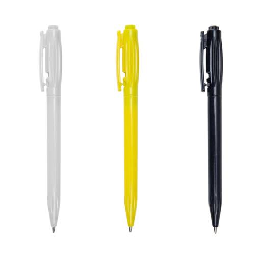 06161L Caneta Plástica em São José do Rio Preto, SP por Public Gráfica e Brindes