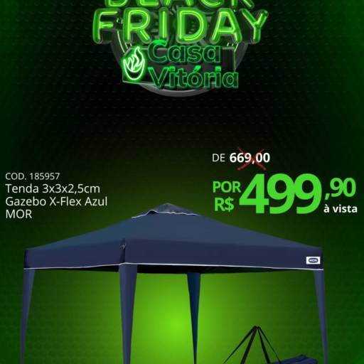 Tenda 3x3x2,5cm por Casa Vitória