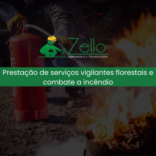 Prestação de serviços vigilantes florestais e combate a incêndio por Zello Consultoria - Engenharia Ambiental e Segurança do Trabalho