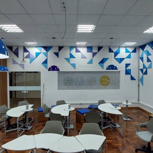 Projeto Institucional - BN Papéis (SENAI) por Ana Herrera - Engenharia, Arquitetura e Interiores