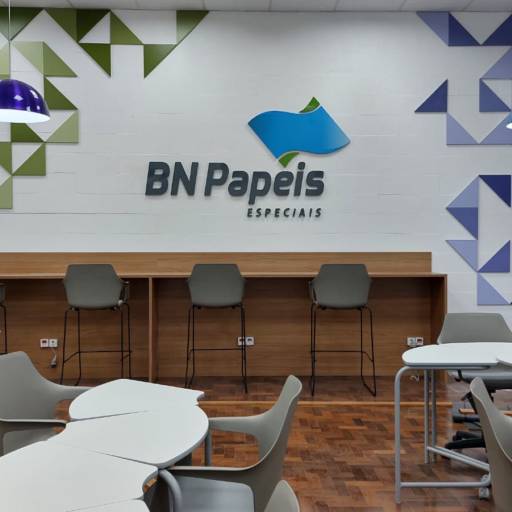 Projeto Institucional - BN Papéis (SENAI) por Ana Herrera - Engenharia, Arquitetura e Interiores