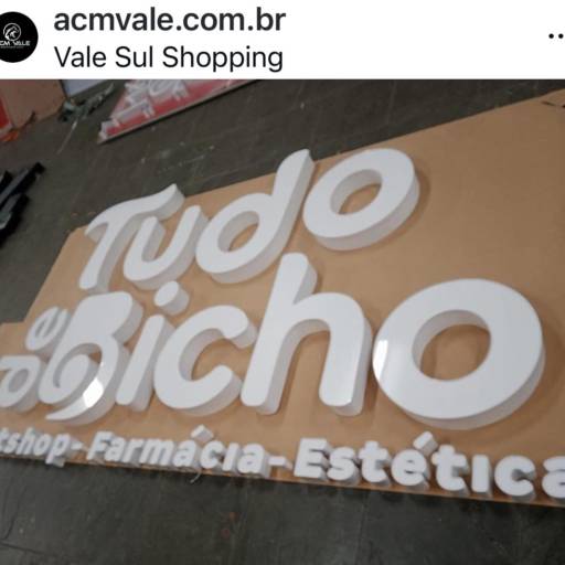 Letras Caixa - Destaque Visual para Seu Negócio em São José dos Campos/SP