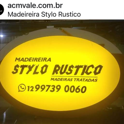 Luminoso - Destaque Iluminado para Sua Marca em São José dos Campos/SP por ACM Vale - Comunicação Visual e Estruturas Metálicas 