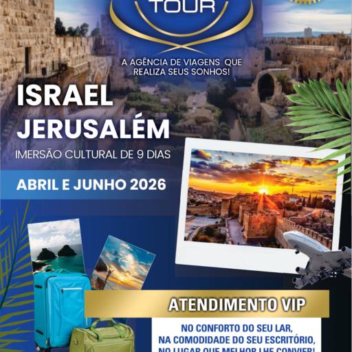ISRAEL JERUSALÉM - Missão Cultural 