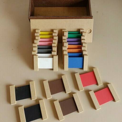 CAIXA DE CORES SECUNDÁRIAS