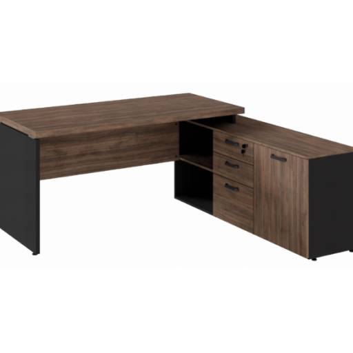 MESA DINÂMICA COM ARMÁRIO LATERAL - START