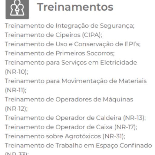 Treinamentos – Capacitação Técnica com Excelência em Ourinhos, SP	